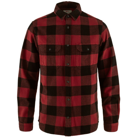 Мъжка риза Fjällräven Övik Heavy Flannel Shirt M червен/черен Red-Black