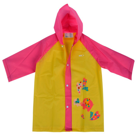 Дъждобран Martes Bunny Kids розов/жълт Yellow/Pink