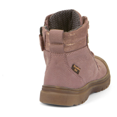Детски зимни ботуши Froddo Tylas Tex Laces Dark Pink