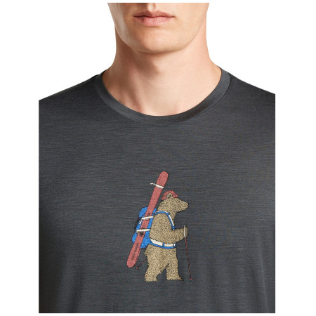 Мъжка тениска Icebreaker Men Merino 150 Tech Lite Bear Tour