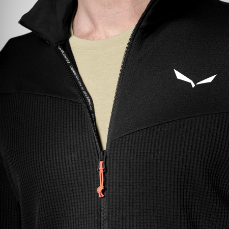 Функционален мъжки суитшърт Salewa Puez Waffle Hyb Pl Jacket M