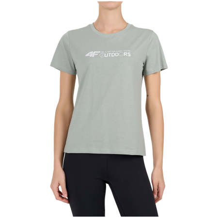Дамска тениска 4F Tshirt F3495 светло зелен Mint