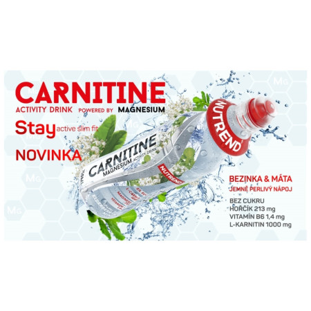 Фитнес напитка Nutrend Carnitine Magnesium Activity Drink