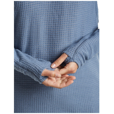 Дамски суитшърт Icebreaker Wom Mer 400 RealFleece Grid Pulover Hood