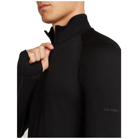 Функционална мъжка тениска Icebreaker Men Mer 200 ZoneKnit LS Half Zip