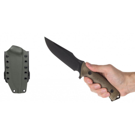 Нож Acta non verba M311 Spelter Elmax DLC/Olive/olive