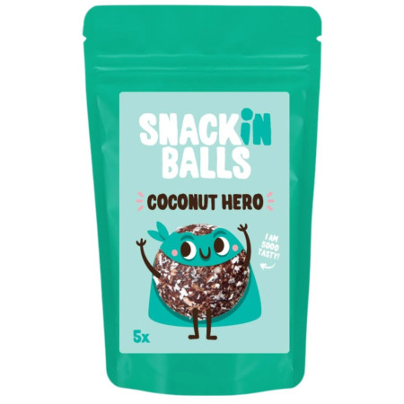 Спортна храна SNACKin BALLS Coconut Hero 65 g