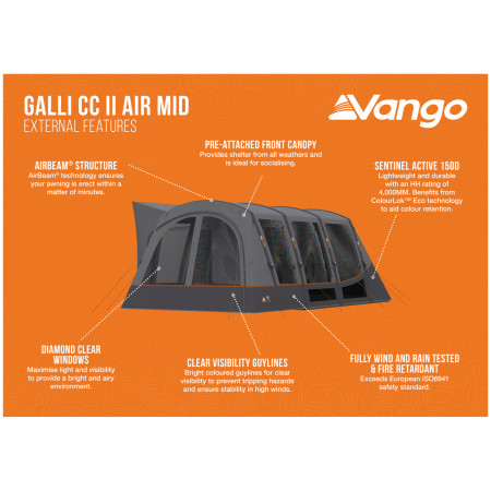 Форселт Vango Galli CC II Air Mid