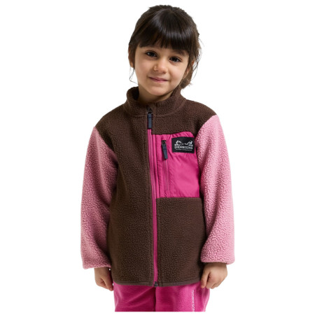 Детски суитшърт Didriksons Anten Kids Fullzip 2 Oyster Pink