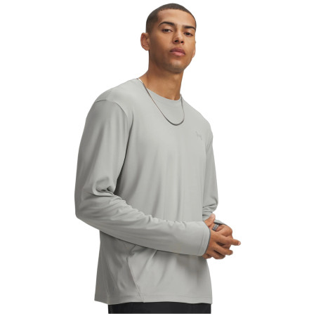 Мъжка тениска Under Armour M Explor IsoChill UPF LS сив Titanium / / Titanium