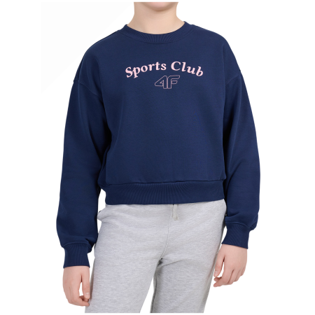 Детски суитшърт 4F Sweatshirt F2708 Dark Blue тъмно син Dark Blue