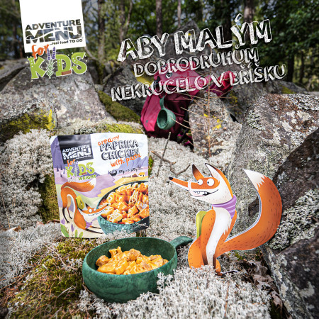 Дехидратирана храна Adventure Menu Kuře na paprice s těstovinami