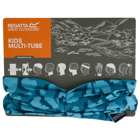 Детски многофункционален шал Regatta Kids Printed Multitube II