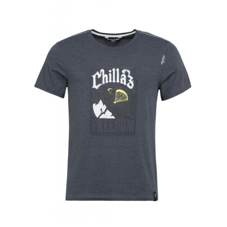 Мъжка тениска Chillaz Solstein Freedom черен