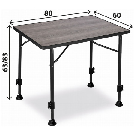 Маса Brunner Linear Greywood 80