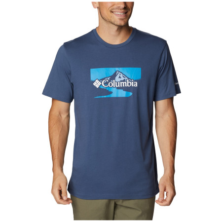Мъжка тениска Columbia Path Lake™ Graphic Tee II син Dk Mountain, Peak 2 River Graphic
