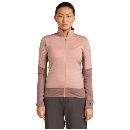 Дамски функционален суитшърт Icebreaker Women Merino Blend 300 RealFleece™ Descender LS Zip