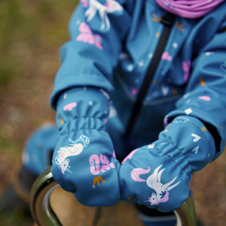 Детски зимни ръкавици с един пръст WAMU Jednorožci