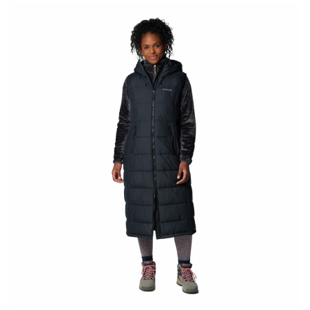Дамска жилетка Columbia Pike Lake Long Vest черен Black