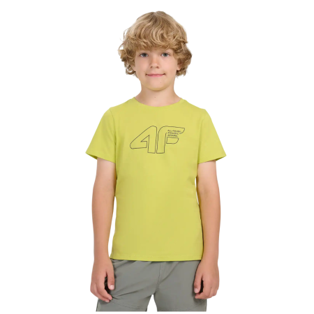 Детска тениска 4F Tshirt M2417 Lemon