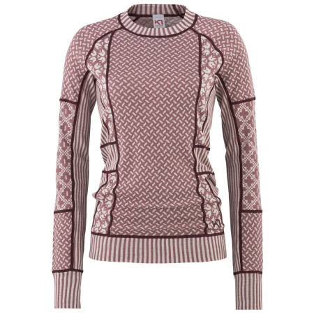 Дамска функционална тениска Kari Traa Smekker Ls розов/черен