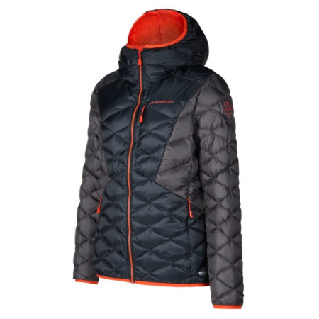 Дамско яке La Sportiva Pinnacle Down Jkt W черен/червен