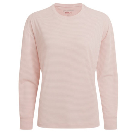 Дамска тениска Craghoppers NosiLife SolarShield+ Long Sleeved T-Shirt бежов Sherbert
