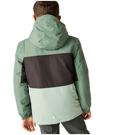 Детско зимно яке Regatta Beamz Dark Forest/Glacier Green