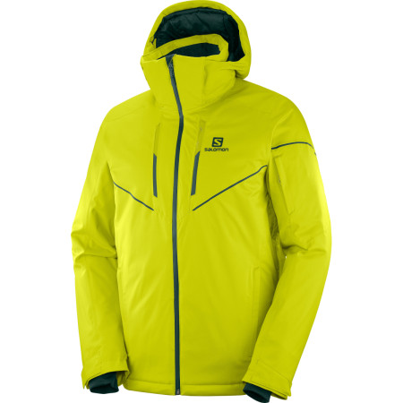 Мъжко яке Salomon Stormrace Jkt M зелен Citronelle