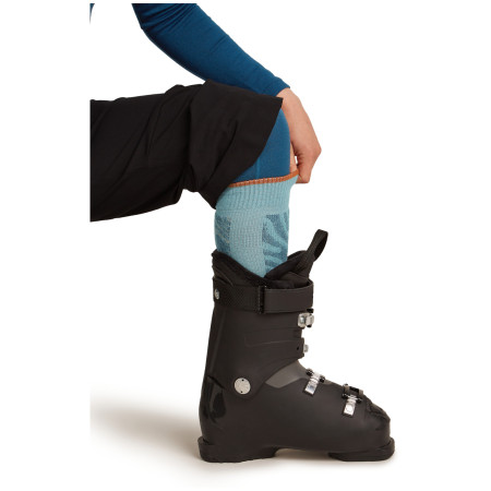 Дамски чорапи Icebreaker Women Merino Blend Ski+ Medium OTC Mountain Contour