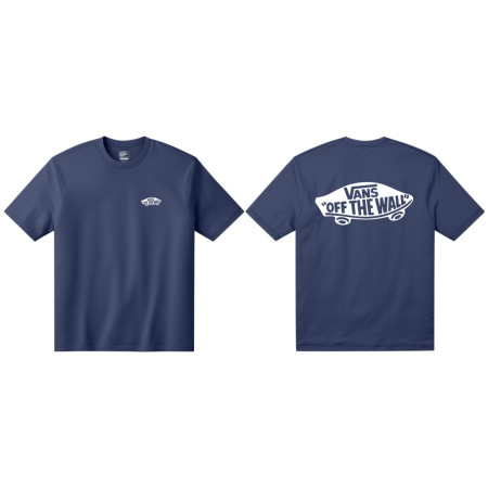 Мъжка тениска Vans Double Standard SS Tee син Deep Indigo