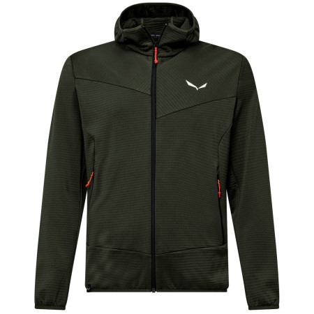 Функционален мъжки суитшърт Salewa Puez Altavia Pl Hd Jkt M тъмно зелен dark olive