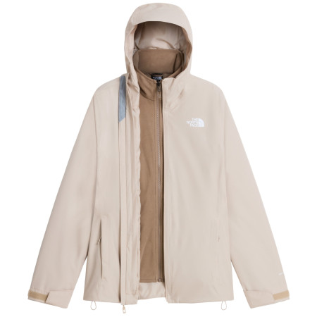 Дамско яке The North Face W Quest Mono Triclimate розов Timeless Taupe/Garnet