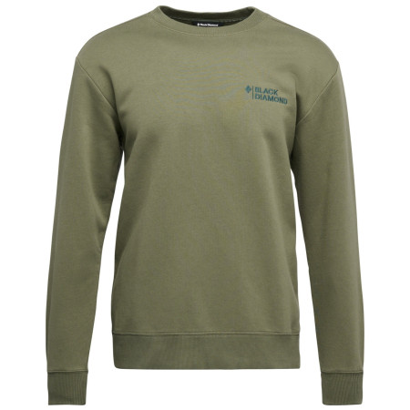 Мъжки суитшърт Black Diamond M Mini Stacked Crewneck