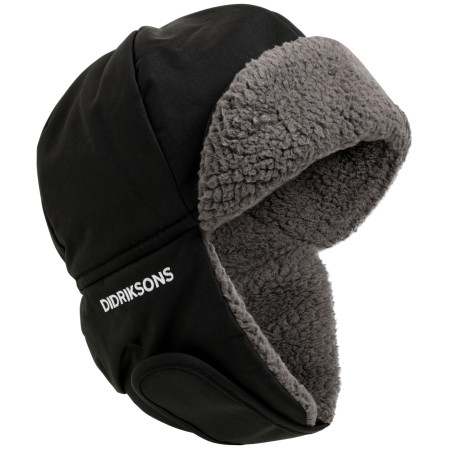 Детска шапка Didriksons Biggles Cap 7 черен Black