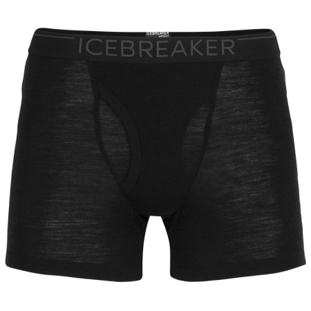 Мъжки боксерки Icebreaker 175 Everyday Boxers wFly черен Black