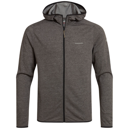 Мъжки суитшърт Craghoppers NosiLife Deft Hooded Jacket сив Black Pepper Marl