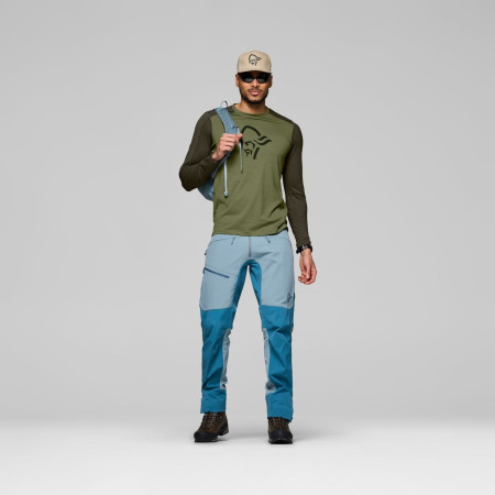 Функционална мъжка тениска Norrona femund pureUll Long Sleeve