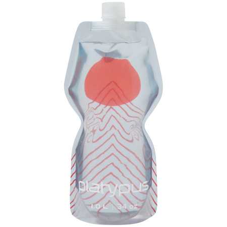 Бутилка Platypus Softbottle 1L Closure cap червен Apex