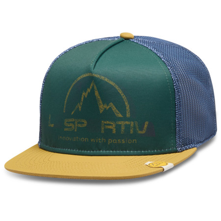 Шапка с козирка La Sportiva LS Trucker син Night Sky/Jungle