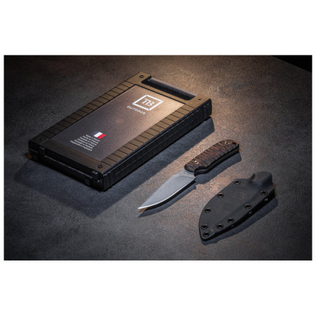 Нож TB OUTDOOR Commandeur All Purpose Knife Ziricote Wood Handle