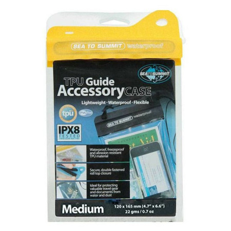Опаковка Sea to Summit TPU Guide Accessory Case M жълт Yellow