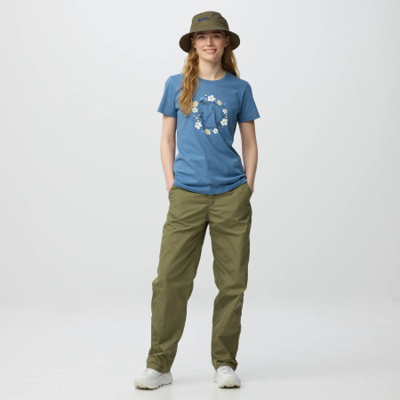 Дамска тениска Fjällräven Fjällblomster Fox T-shirt W
