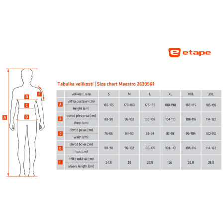 Мъжка колоездачна фланелка Etape Maestro