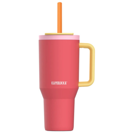 Термо чаша Kambukka Rio Tumbler 950 ml червен Pink Papaya