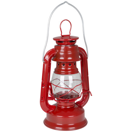 Фенер Bo-Camp Hurricane Candle Lamp 19 cm червен red