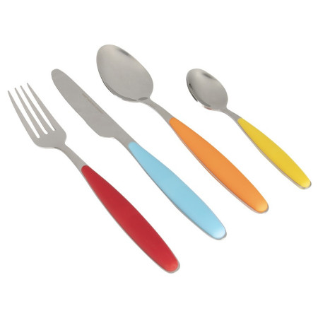 Комплект прибори Gimex Cutlery Rainbow 16 pcs