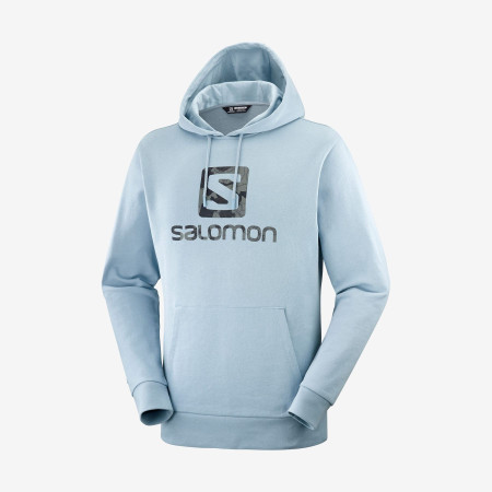 Суитшърт Salomon Outlife Logo Pullover Hoodie светло син AshleyBlue