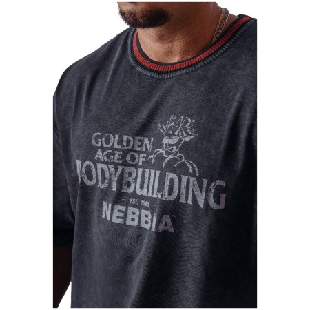 Функционална мъжка тениска Nebbia NEBBIA x Olympia Heavyweight Cotton T-Shirt