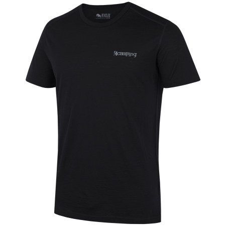 Мъжка тениска Zulu Merino 160 Short 4C Comfy черен black